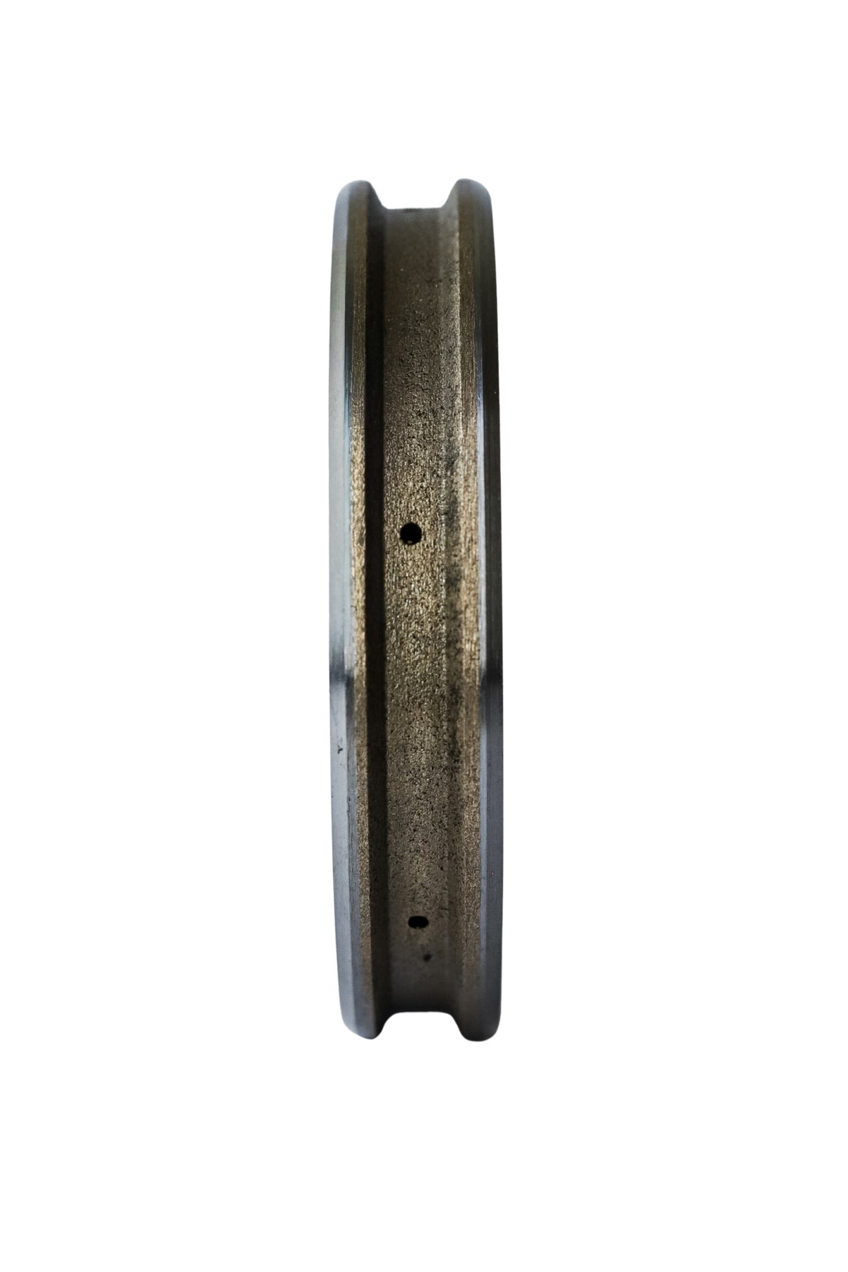 100 X 22 DIAMOND PERIPHERAL WHEEL WITH COOLANT HOLES FOR 08 MM GLASS, TRAP PROFILE, FINE