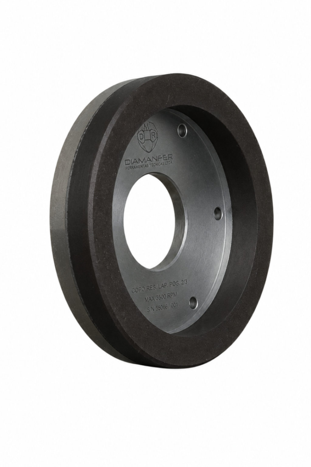 150 X 32 X 50 DIAMOND CUP WHEEL FOR BOTTERO VARIANT 810 MACHINE, RESIN, POSITION 3