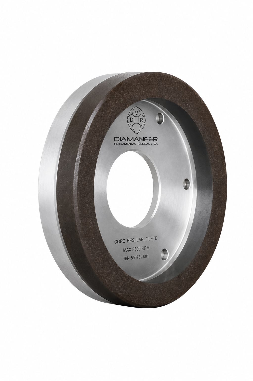 150 X 32 X 50 DIAMOND CUP WHEEL FOR BOTTERO VARIANT 810 MACHINE, RESIN, POSITION ARRIS