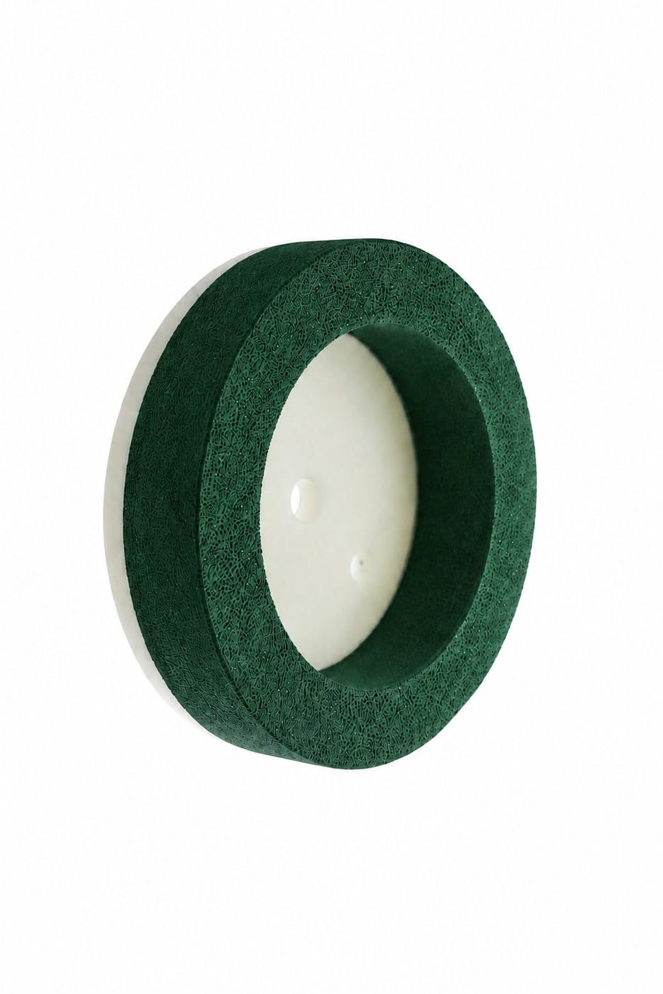150 X 50 X 12 POLISHING CUP WHEEL #40 GREEN