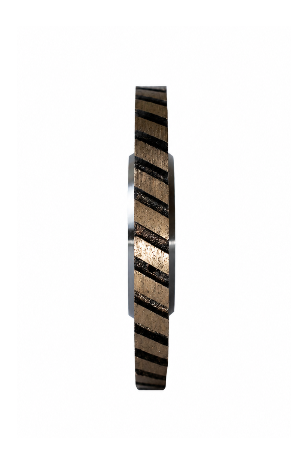 100 X 22 DIAMOND PERIPHERAL WHEEL WITH COOLANT HOLES FOR 08 MM GLASS, FLAT SEGMENTED, COARSE