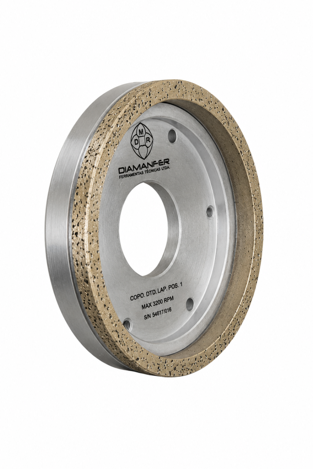 150 X 32 X 50 DIAMOND CUP WHEEL FOR BOTTERO VARIANT 810 MACHINE, METAL, POSITION 1