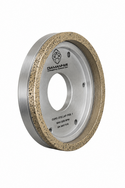 150 X 32 X 50 DIAMOND CUP WHEEL FOR BOTTERO VARIANT 810 MACHINE, METAL, POSITION 1