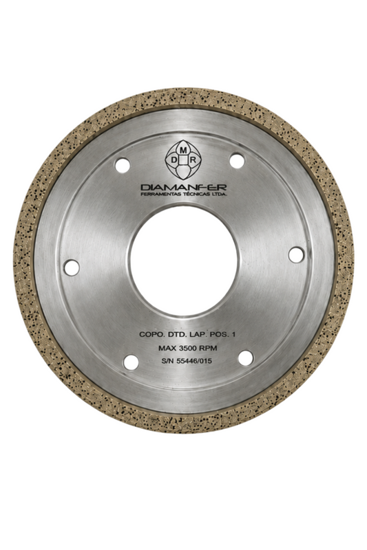 150 X 32 X 50 DIAMOND CUP WHEEL FOR BOTTERO VARIANT 810 MACHINE, METAL, POSITION 1