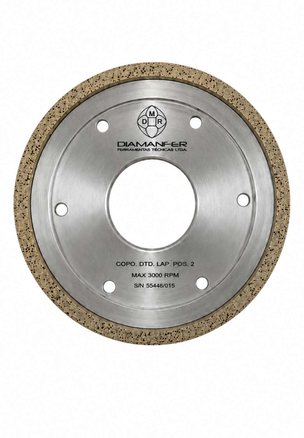 150 X 32 X 50 DIAMOND CUP WHEEL FOR BOTTERO VARIANT 810 MACHINE, METAL, POSITION 2