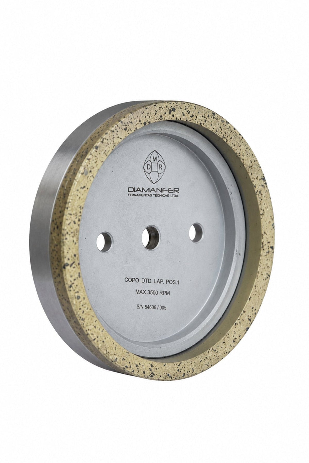 150 X 37 X 12 DIAMOND CUP WHEEL FOR UNIVERSAL MACHINE, METAL, POSITION 1