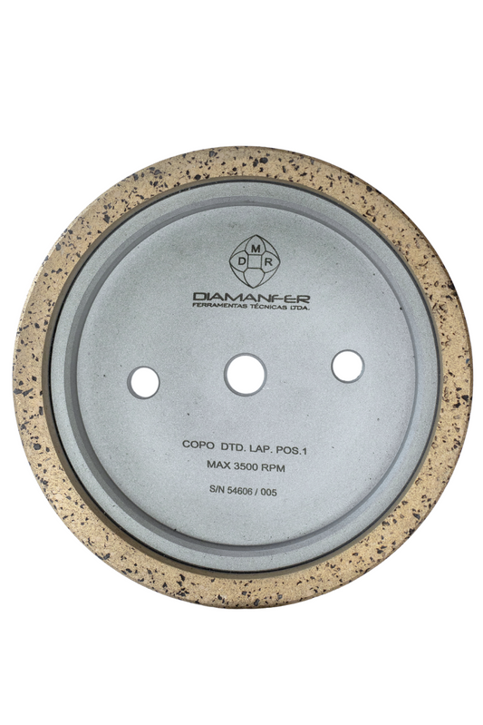 150 X 37 X 12 DIAMOND CUP WHEEL FOR UNIVERSAL MACHINE, METAL, POSITION 1