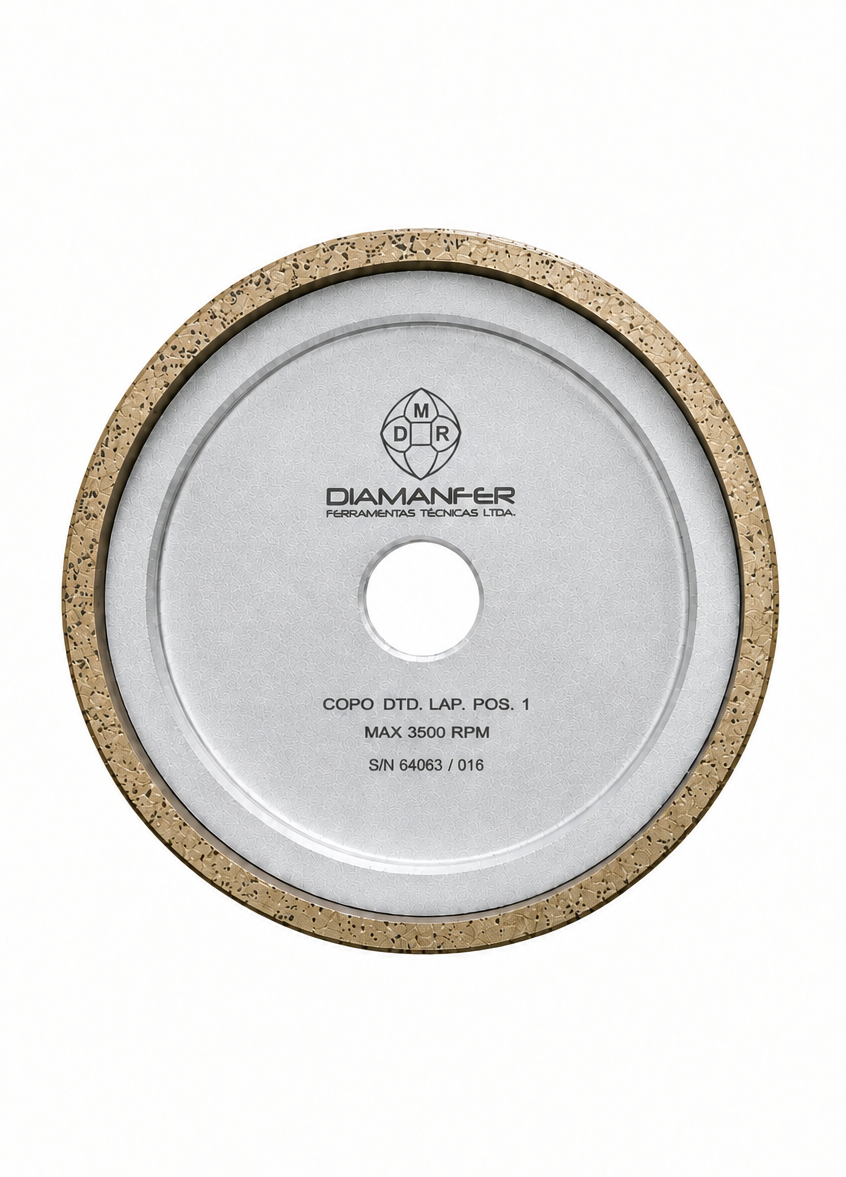 150 X 35 X 25 DIAMOND CUP WHEEL FOR SCHIATTI FPS15 MACHINE, METAL, POSITION 1