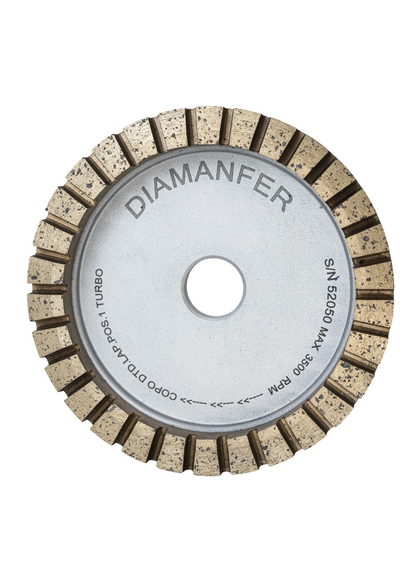 150 X 35 X 25 DIAMOND CUP WHEEL FOR SCHIATTI FPS15 MACHINE, METAL, TURBO, POSITION 1