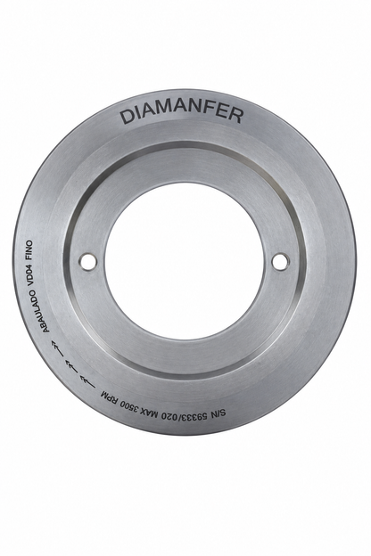 200 X 90 DIAMOND PERIPHERAL WHEEL FOR BAVELLONI V4 MACHINE, T GLASS 04 MM, PENCIL PROFILE, FINE