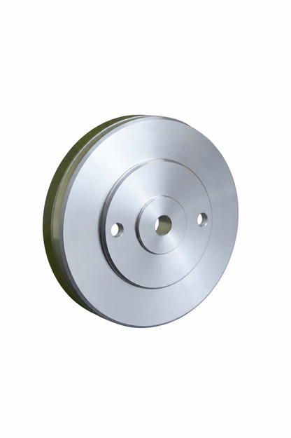 150 X 36 X 12 DIAMOND CUP WHEEL FOR BAVELLONI VE500 - V14 MACHINE, RESIN, POSITION ARRIS