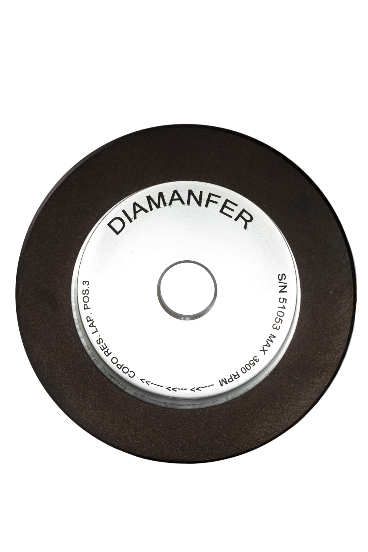 150 X 35 X 25 DIAMOND CUP WHEEL FOR SCHIATTI FPS15 MACHINE, RESIN, POSITION 3, 25 X 10