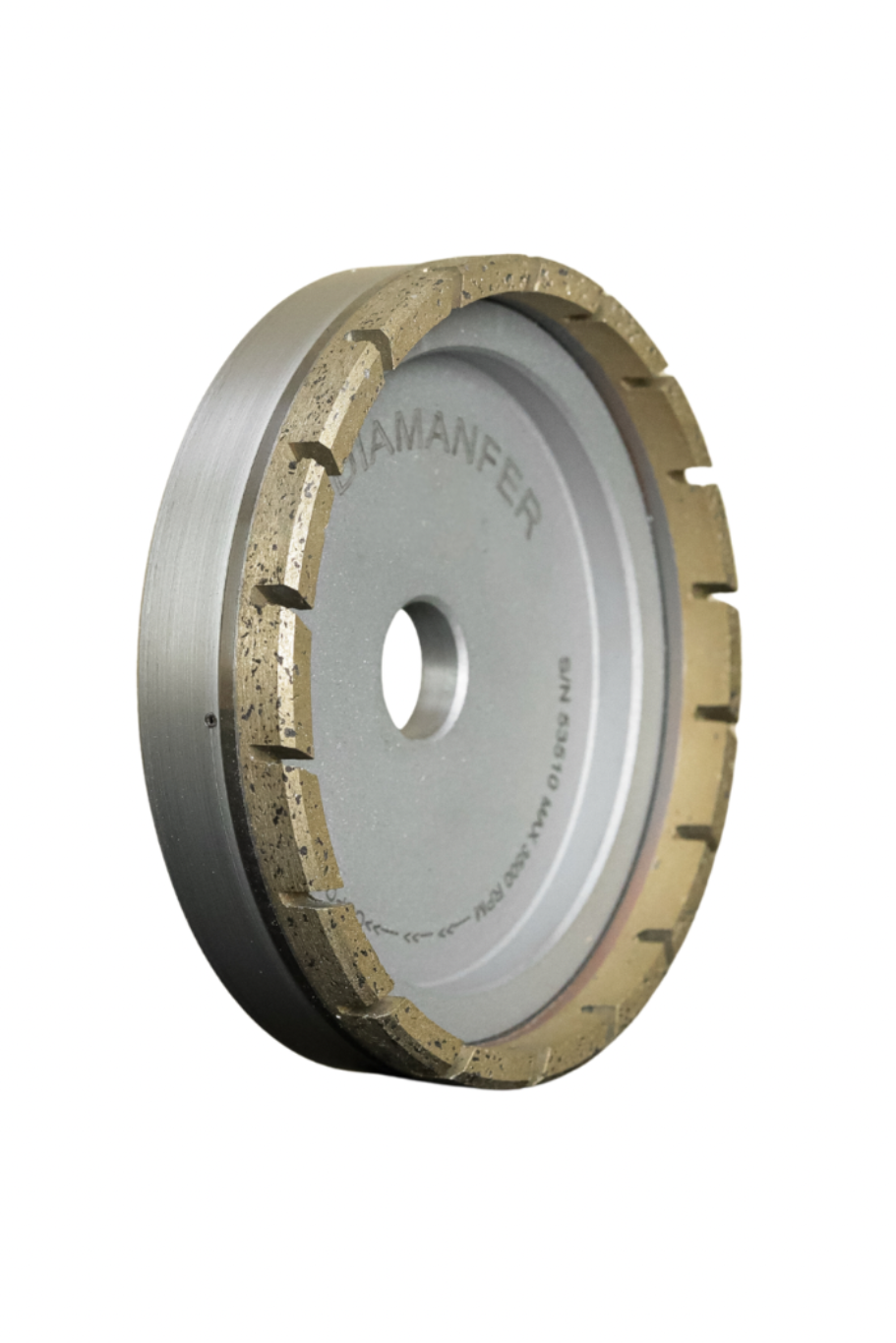 150 X 35 X 25 DIAMOND CUP WHEEL FOR SCHIATTI FPS15 MACHINE, METAL, TURBO LAM, POSITION 1