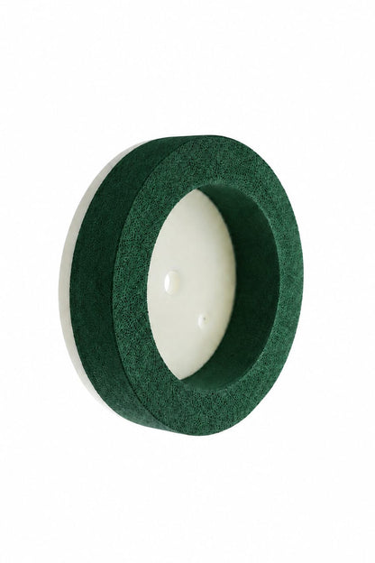 150 X 50 X 12 POLISHING CUP WHEEL #40 GREEN