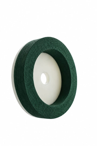 150 X 40 X 22 POLISHING CUP WHEEL, #40 GREEN