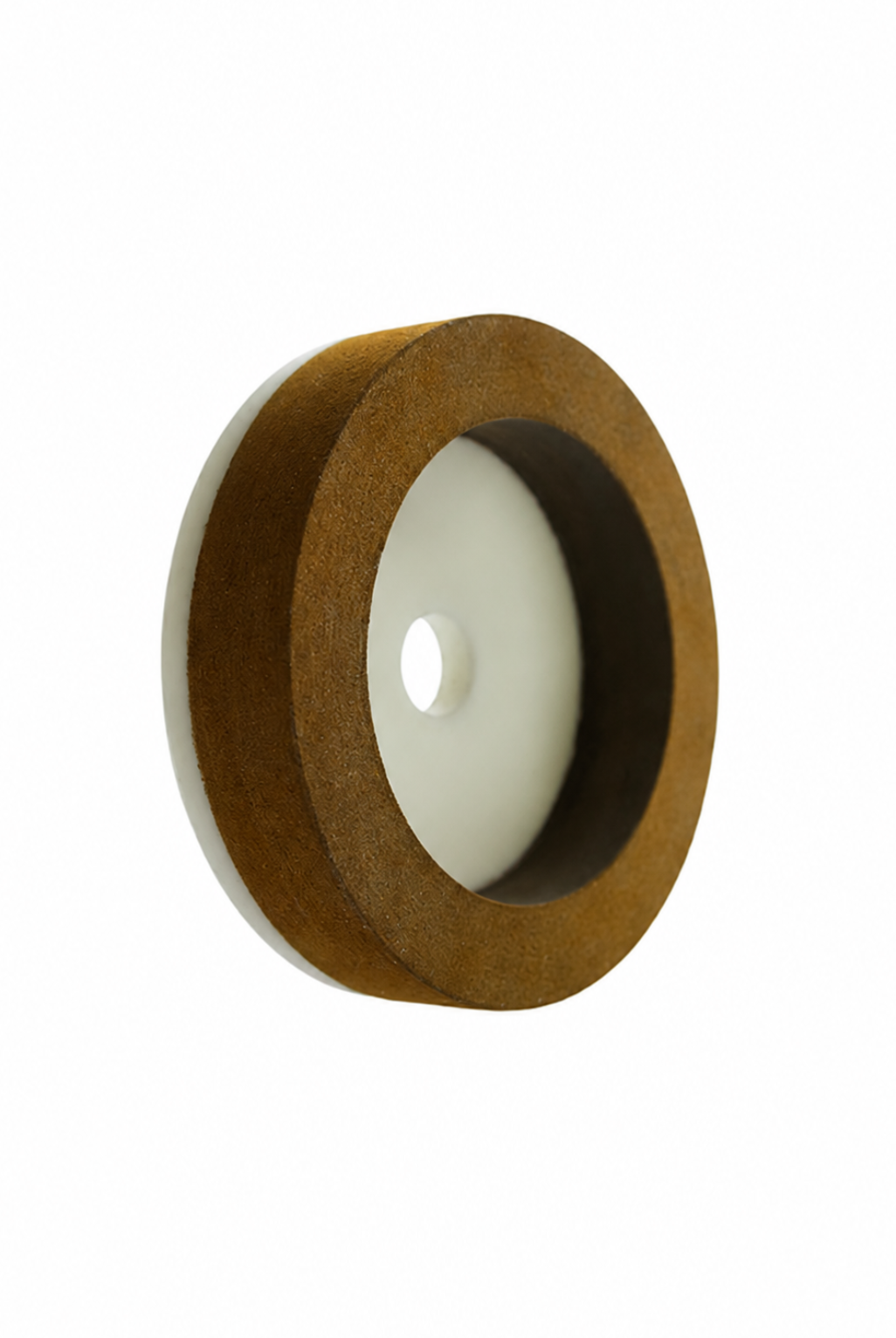 125 X 35 X 22 POLISHING CUP WHEEL, #80 YELLOW