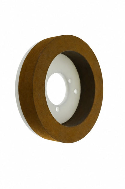 150 X 40 X 50 POLISHING CUP WHEEL, #80 YELLOW