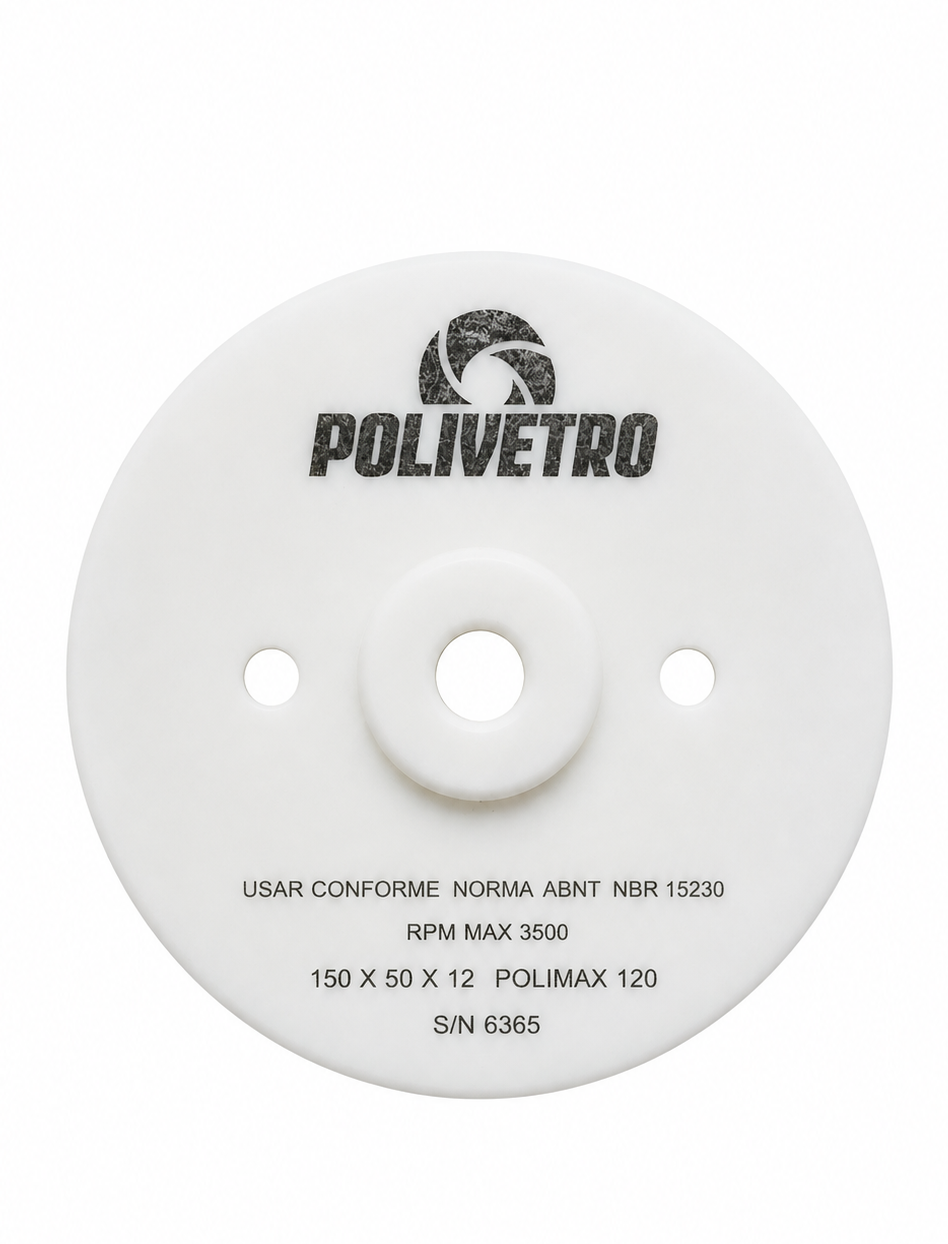 150 X 50 X 12 POLISHING CUP WHEEL, POLIMAX120