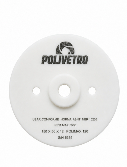 150 X 50 X 12 POLISHING CUP WHEEL, POLIMAX120